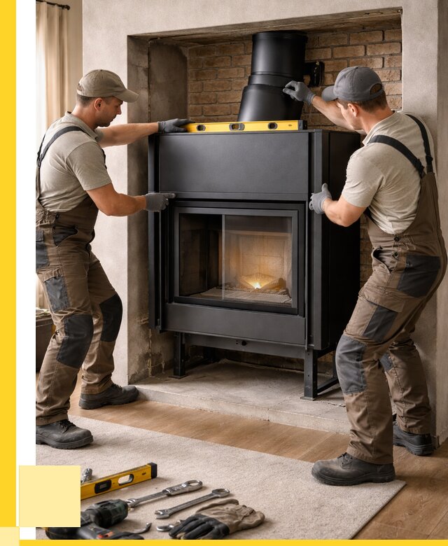 Установка каминных топок в Салехарде под ключ от 19267 р. | ЭриданСлх