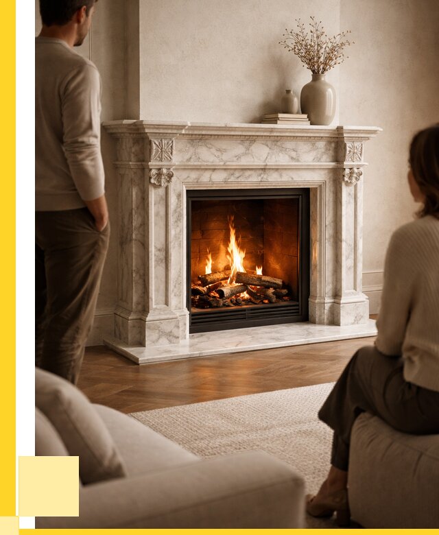 Мраморные камины под ключ в Салехарде от 267600 р. | ЭриданСлх