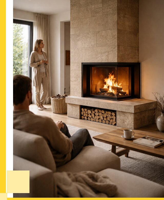 Угловые камины из кирпича установка в Салехарде от 160560 р. ЭриданСлх