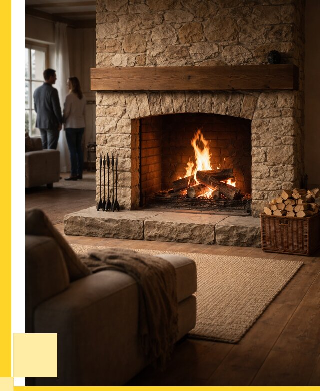 Открытые камины под ключ в Салехарде от 160560 р. ЭриданСлх