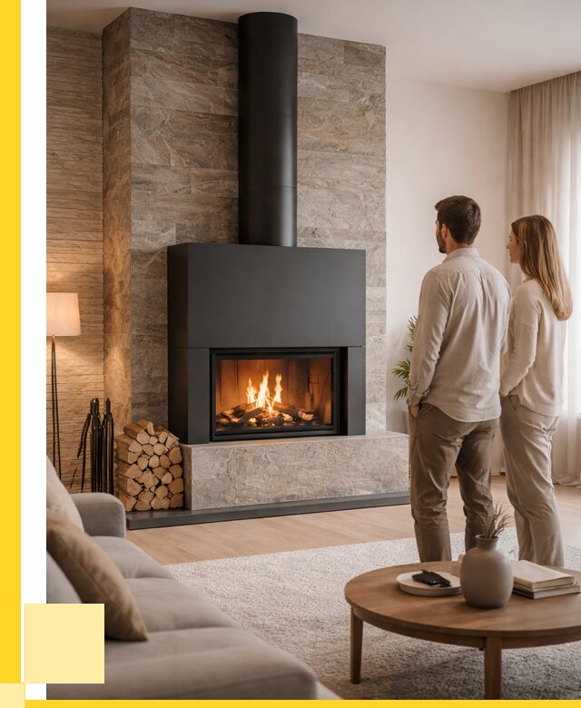 Закрытые камины под ключ в Салехарде от 128448 р., ЭриданСлх