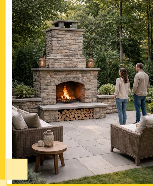 Уличные камины из кирпича в Салехарде от 160560 р. | ЭриданСлх