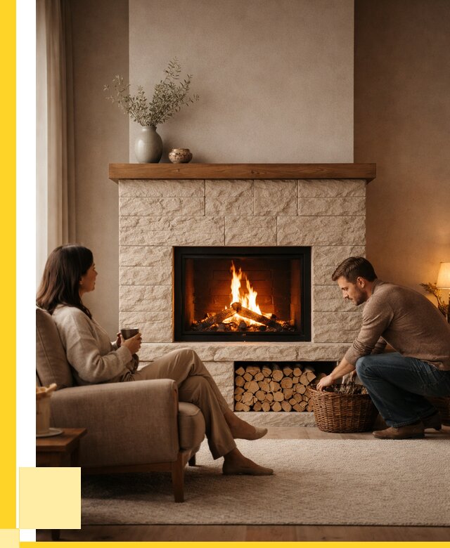 Камины для дома в Салехарде под ключ от 160560 р. | ЭриданСлх