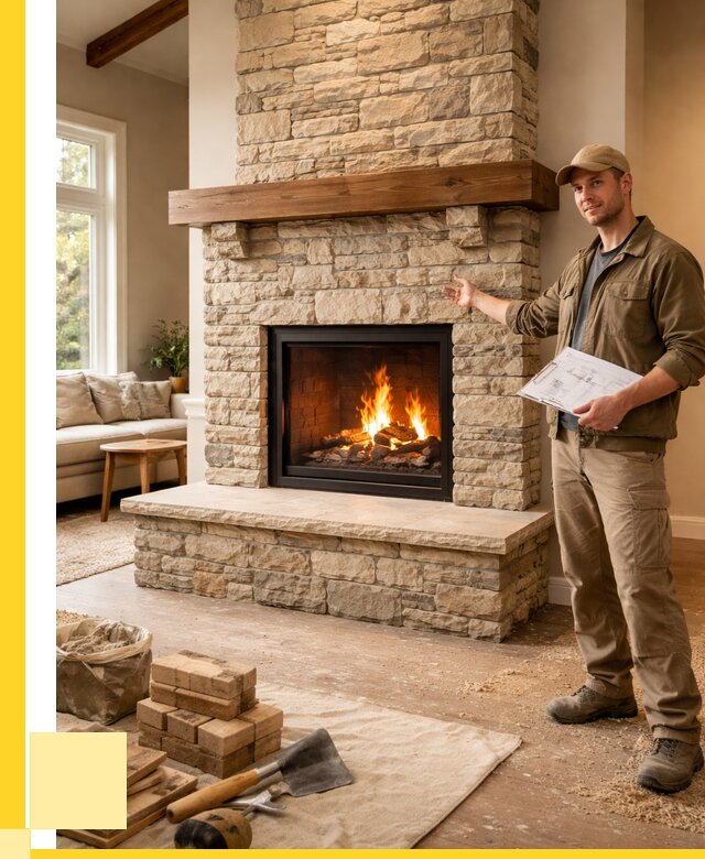 Камины под ключ в Салехарде от 192672 р. | ЭриданСлх — установка