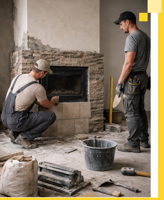 Камины под ключ в Салехарде: проект, изготовление и монтаж