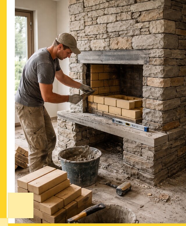 Кладка каминов и камина в Салехарде от 26760 р. ЭриданСлх