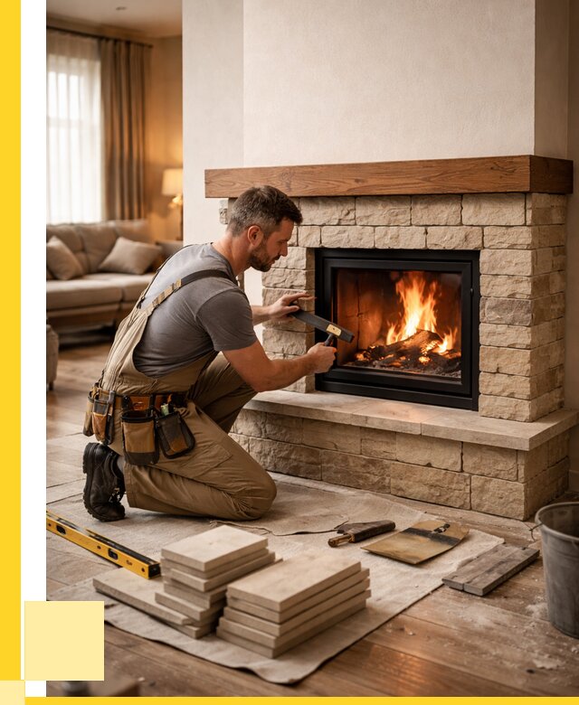 Строительство каминов в Салехарде от 160560 р., ЭриданСлх - под ключ