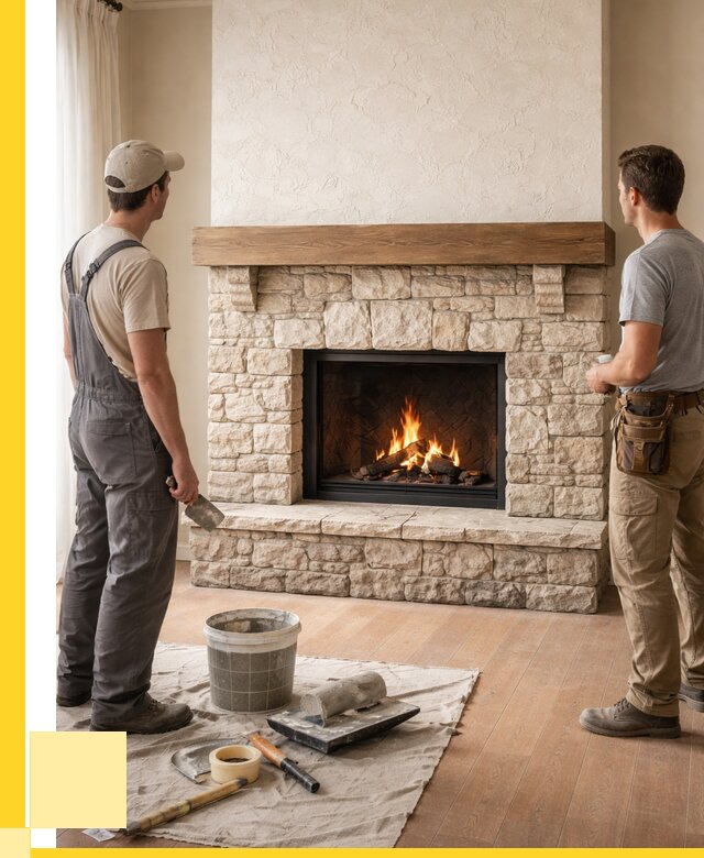 Отделка каминов в Салехарде от 6958 р. под ключ | ЭриданСлх