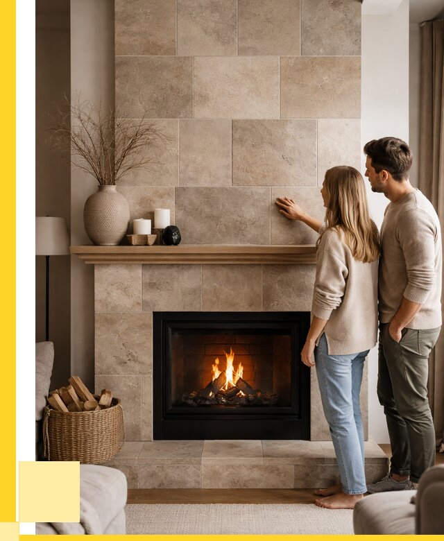 Облицовка каминов керамогранитом в Салехарде от 4817 р. | ЭриданСлх