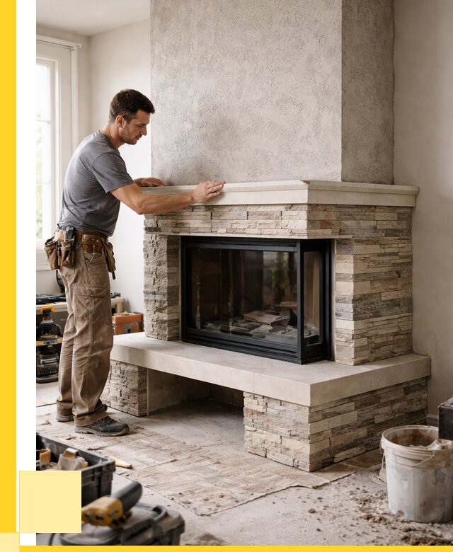 Изготовление каминов под ключ в Салехарде от 160560 р. | ЭриданСлх