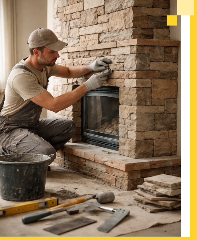 Проектирование и установка печей-каминов под ключ в Салехарде