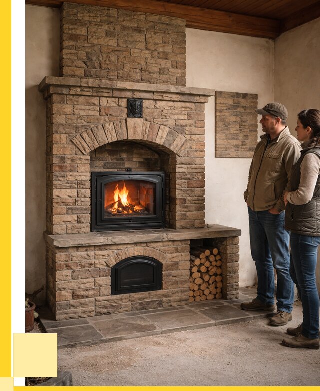 Кирпичная печь под ключ в Салехарде от 160560 р. | ЭриданСлх