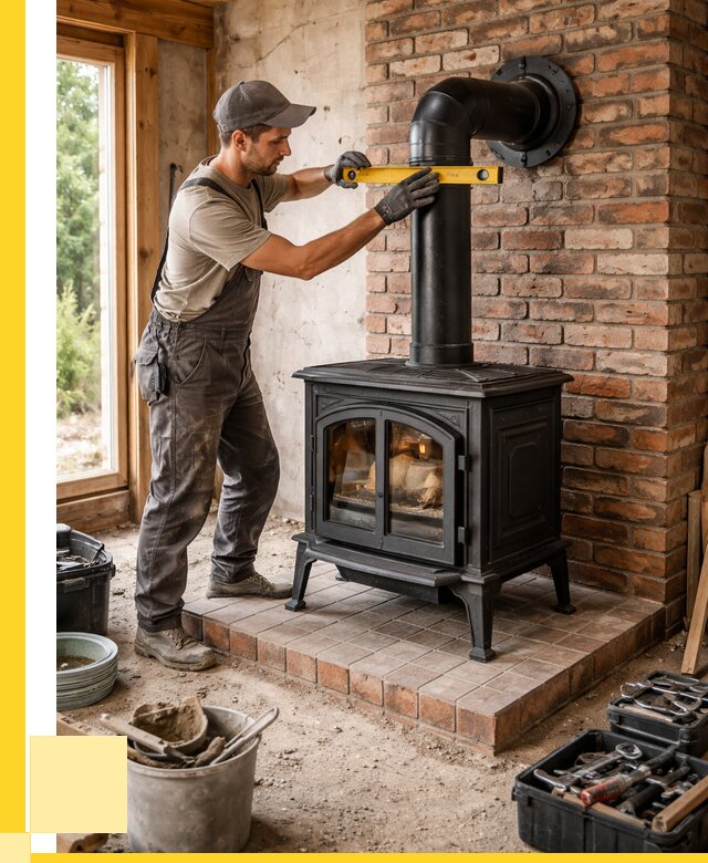 Монтаж печей установка банной печи в Салехарде от 16056 р. | ЭриданСлх