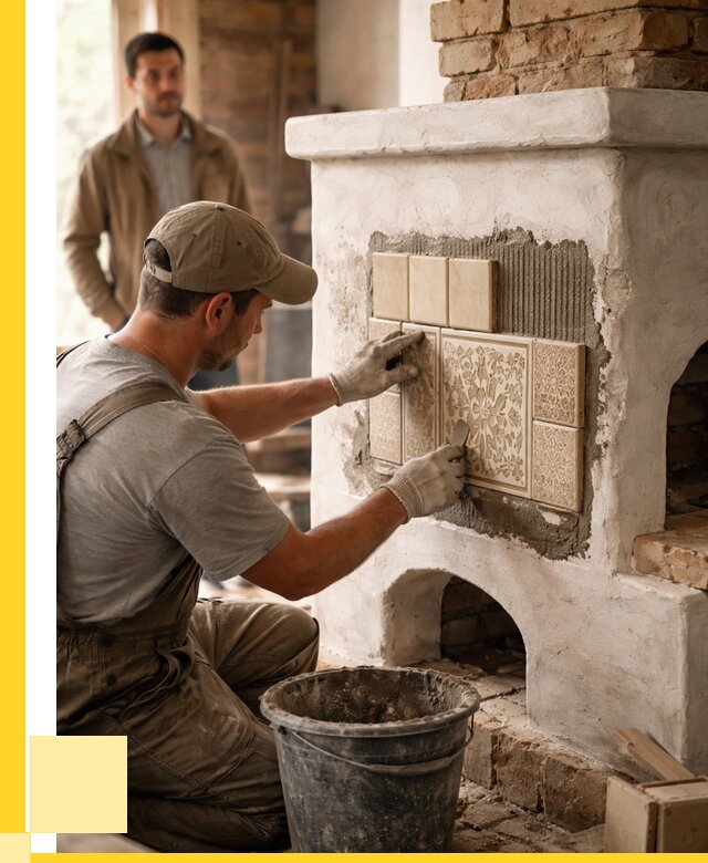 Отделка печей и банных печей в Салехарде от 37464 р. | ЭриданСлх