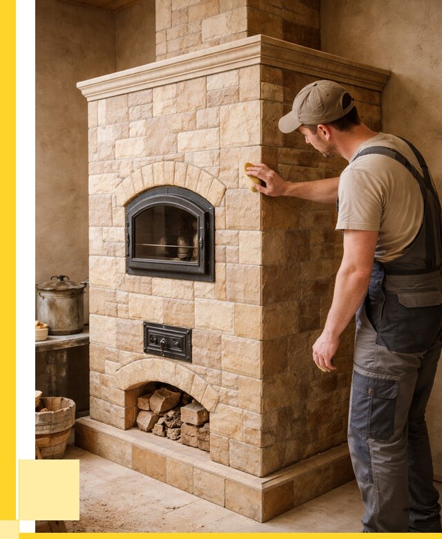 Облицовка печей в Салехарде от 4817 р. под ключ | ЭриданСлх