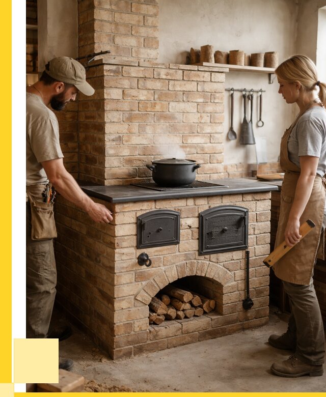 Варочно отопительные печи в Салехарде от 96336 р. | ЭриданСлх