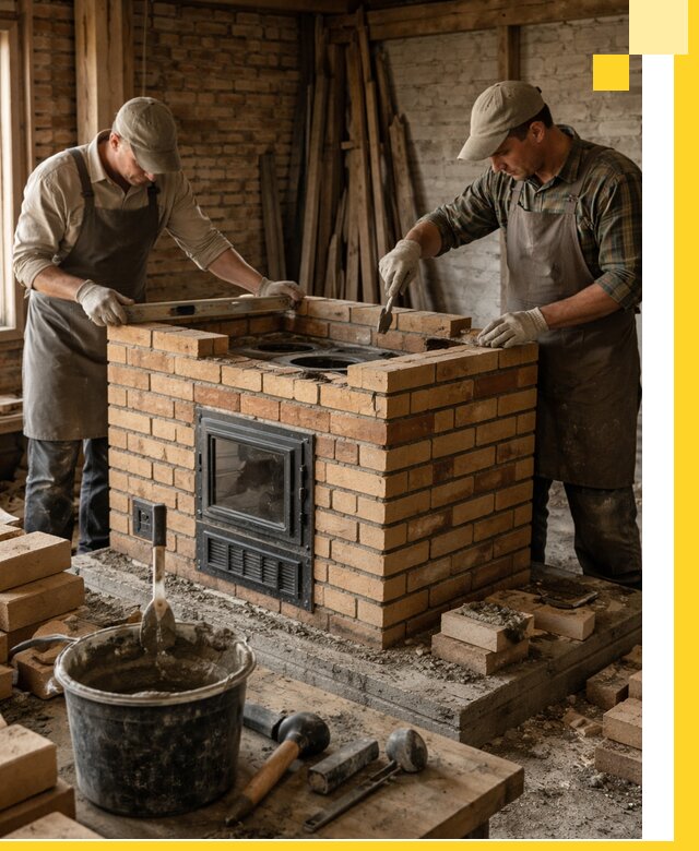 Изготовление и установка варочных печей под ключ в Салехарде