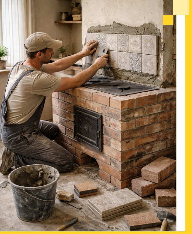 Печи с плитой на заказ монтаж гарантия и сервис в Салехарде