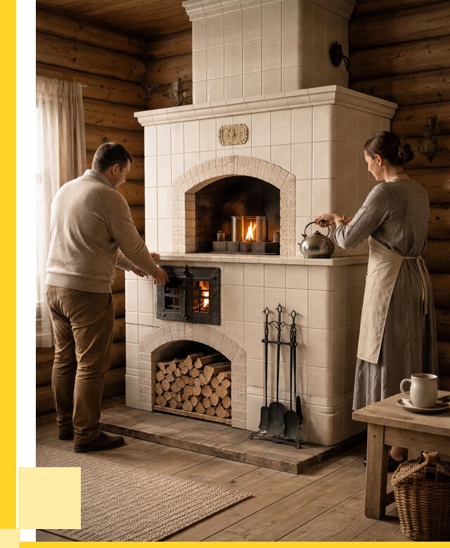 Русские печи в Салехарде: установка от 160560 р. ЭриданСлх