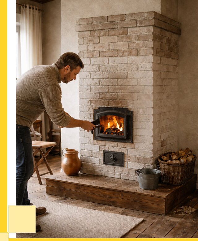 Печь голландка из кирпича в Салехарде от 90984 р. | ЭриданСлх