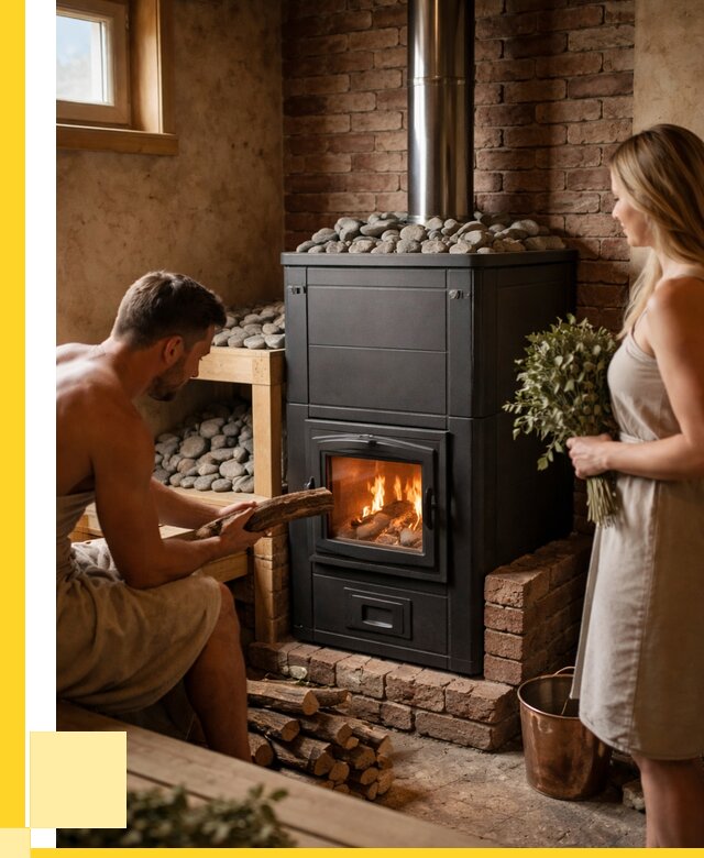 Кирпичная печь для бани на заказ в Салехарде от 58872 р. | ЭриданСлх