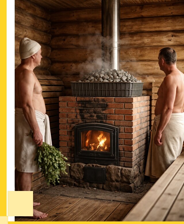 Печи для парной в Салехарде под ключ от 69576 р. - ЭриданСлх