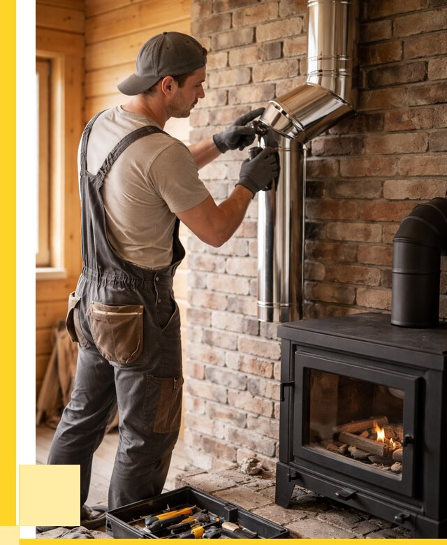 Монтаж дымоходов для печей в Салехарде от 8028 р. | ЭриданСлх