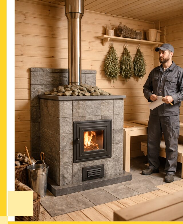 Печи для бани под ключ в Салехарде от 128448 р. | ЭриданСлх