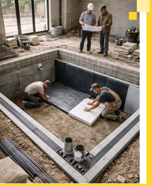 Проекты частных и общественных бассейнов под ключ в Салехарде