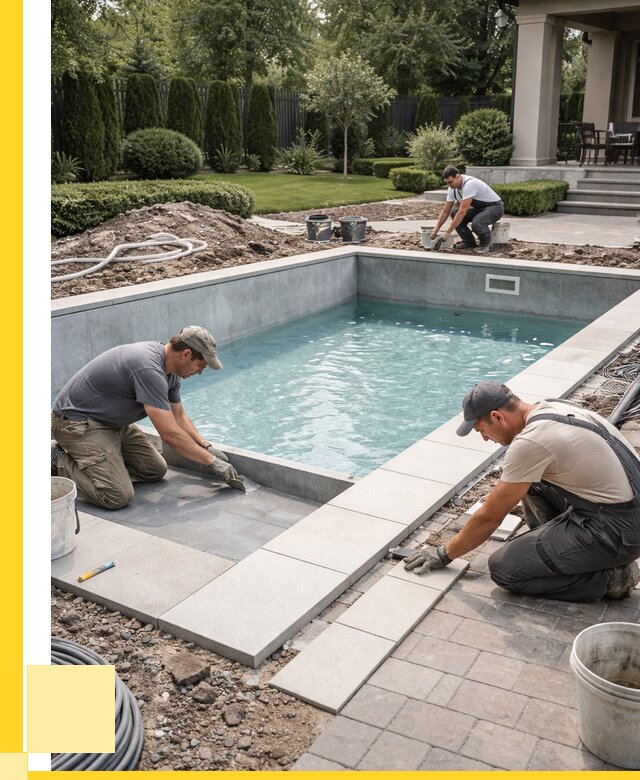 Монтаж бассейнов в Салехарде под ключ от 481680 р. | ЭриданСлх