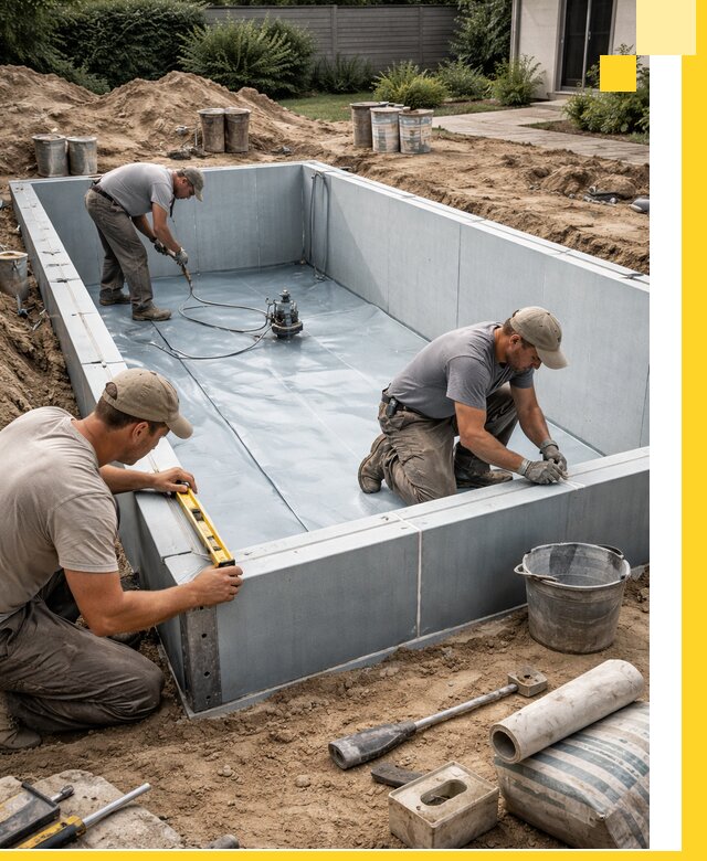 Профессиональный монтаж бассейнов под ключ в Салехарде с гарантией