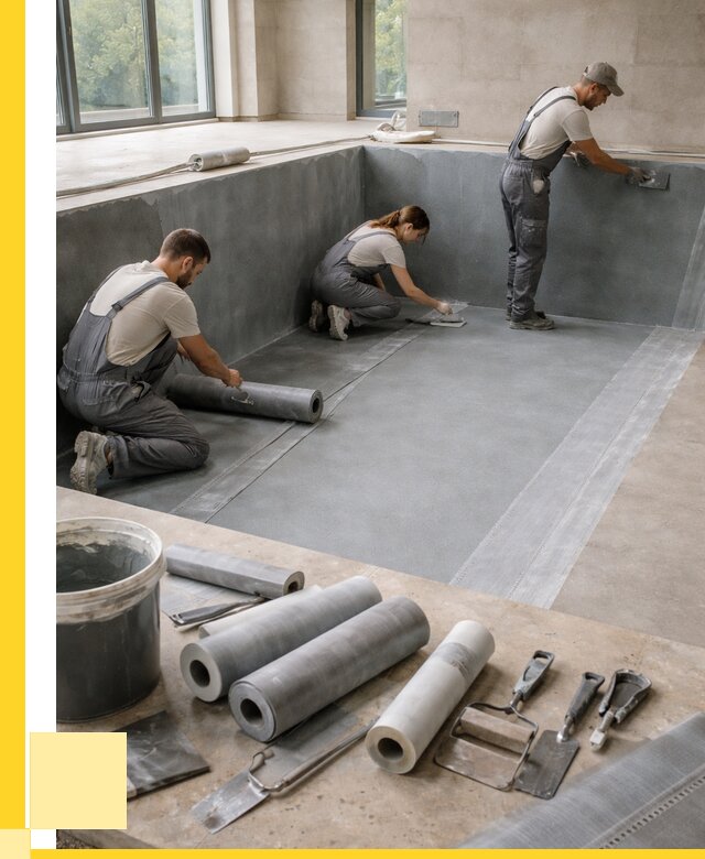 Гидроизоляция бассейнов в Салехарде от 2141 р., ЭриданСлх