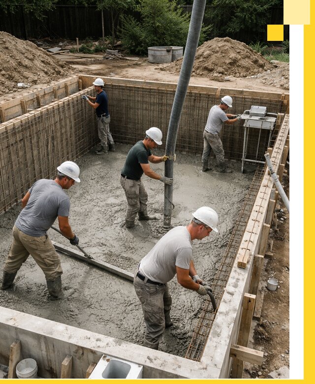 Строительство бетонных бассейнов под ключ в Салехарде