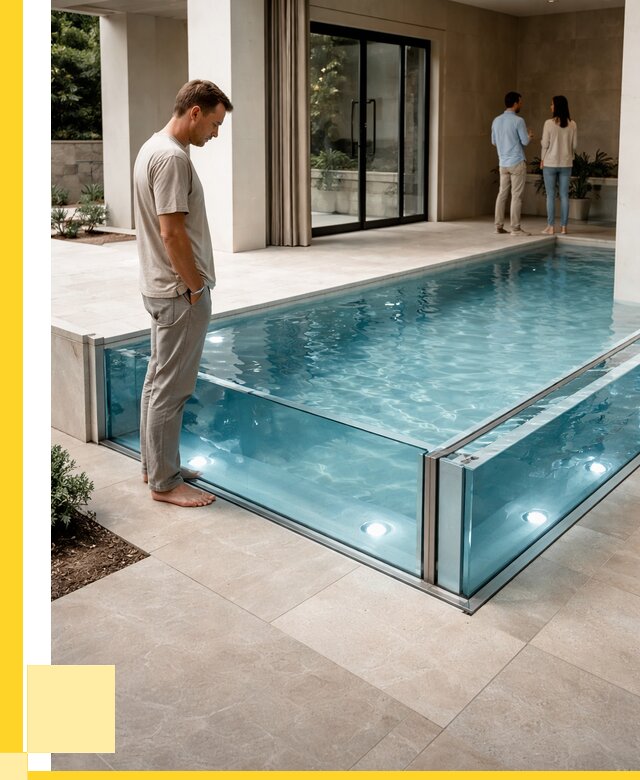 Стеклянные бассейны в Салехарде от 1284480 р. | ЭриданСлх — мозаика