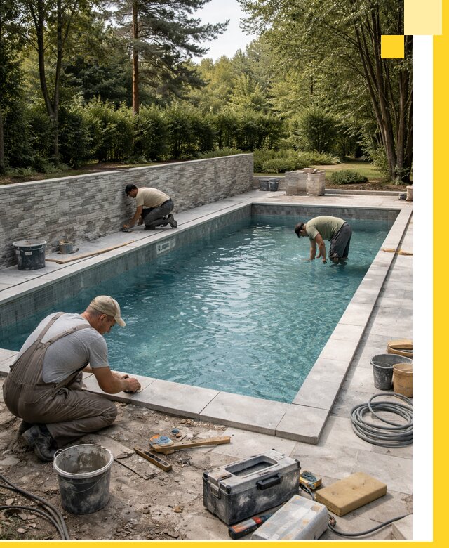 Проектирование и строительство частных бассейнов в Салехарде