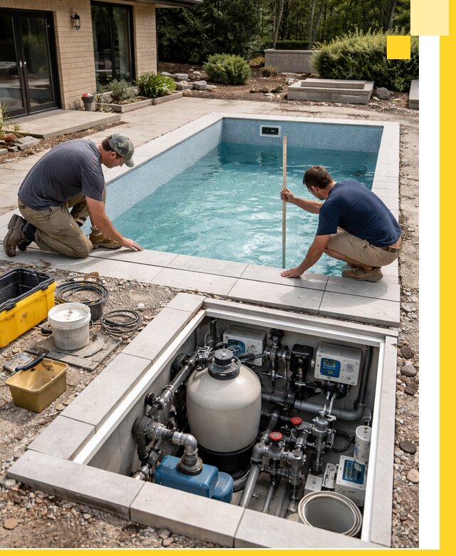 Строительство качественных домашних бассейнов под ключ в Салехарде