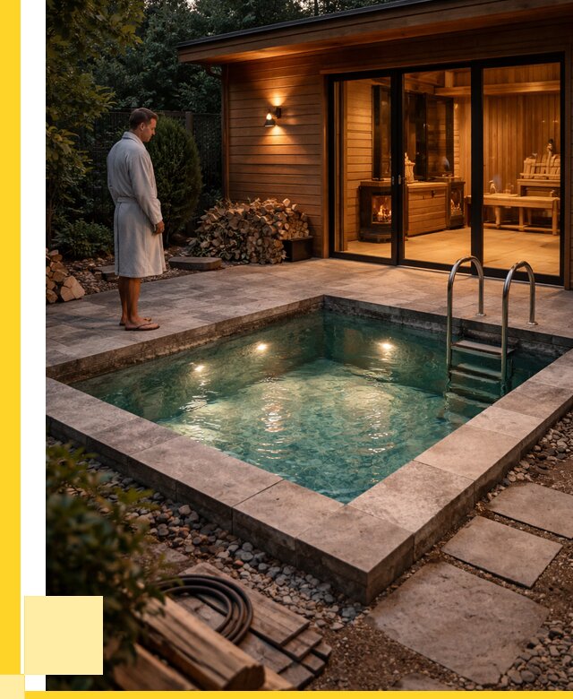 Бани с бассейном под ключ в Салехарде от 101688 р. | ЭриданСлх