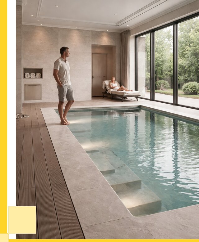 Бассейны в коттедже под ключ в Салехарде от 1284480 р. | ЭриданСлх