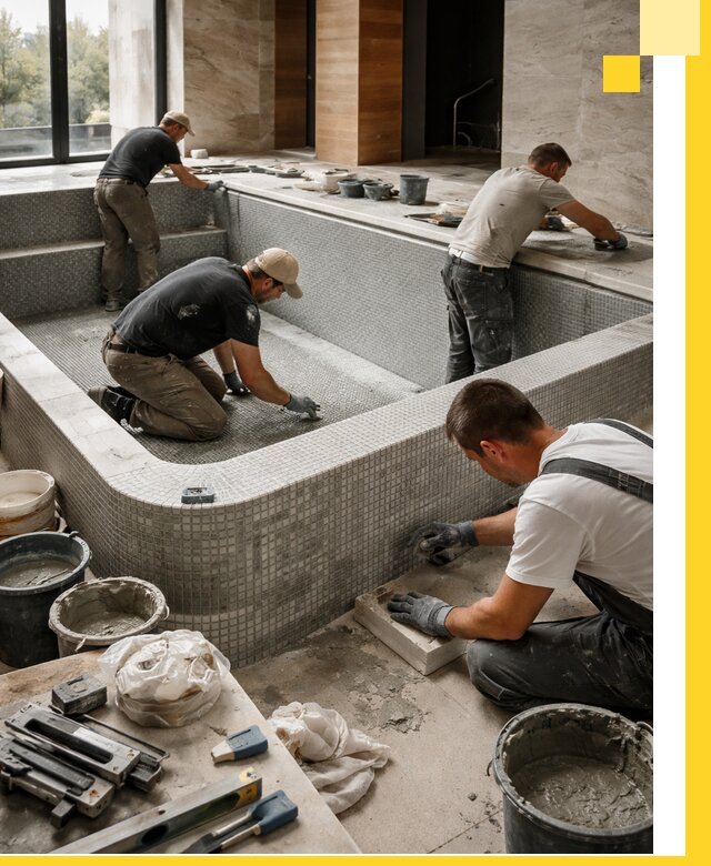 Строительство и установка СПА бассейнов под ключ в Салехарде