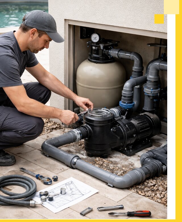 Поставка, монтаж и сервис насосов для бассейнов в Салехарде