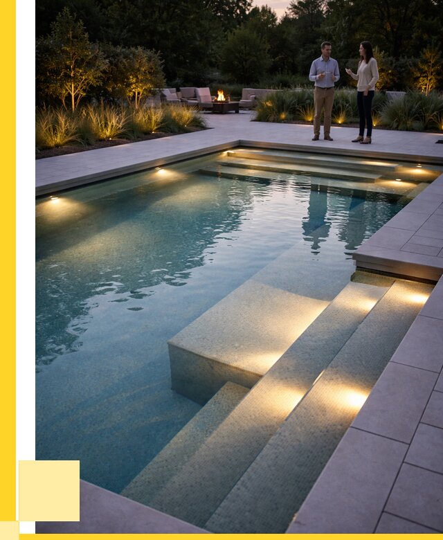 Освещение бассейнов в Салехарде под ключ от 26760 р. | ЭриданСлх