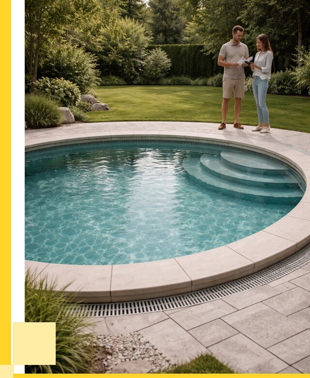 Круглые каркасные бассейны купить в Салехарде от 267600 р. | ЭриданСлх