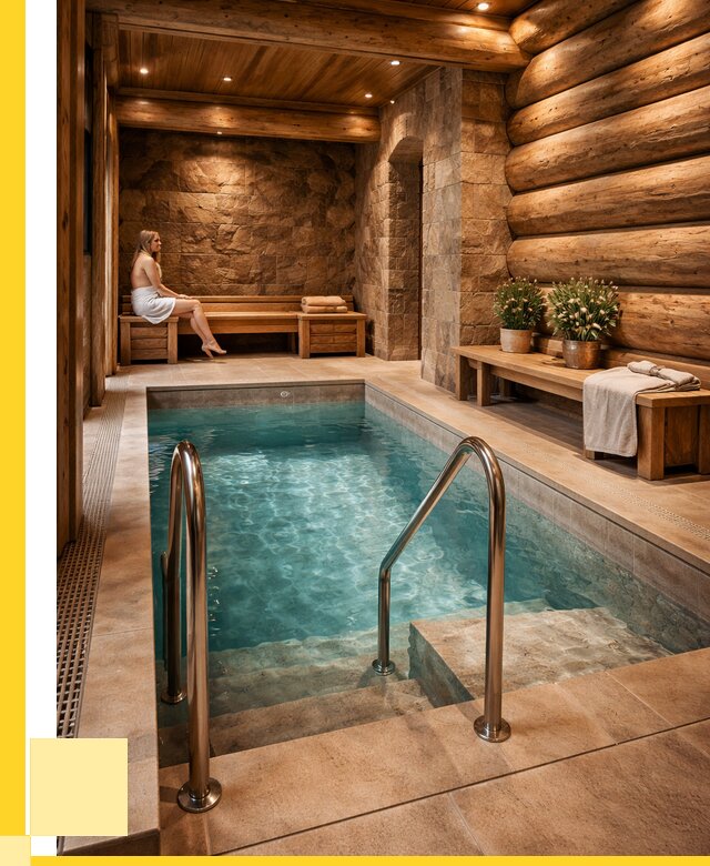 Аренда бани с бассейном в Салехарде от 1605600 р. | ЭриданСлх