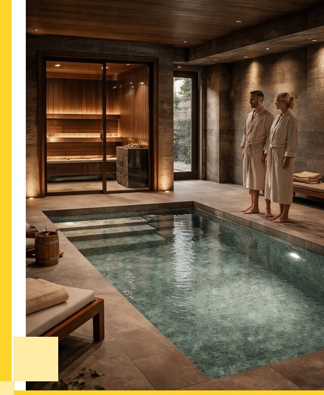 Сауна с большим бассейном в Салехарде от 1284480 р. ЭриданСлх