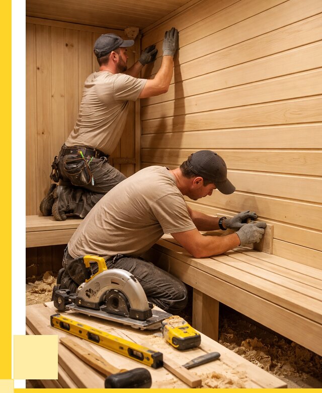 Обшивка саун вагонкой в Салехарде от 2676 р. | ЭриданСлх