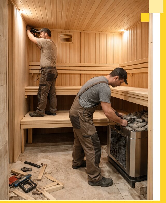 Купить сауну под ключ в Салехарде с монтажом и гарантией