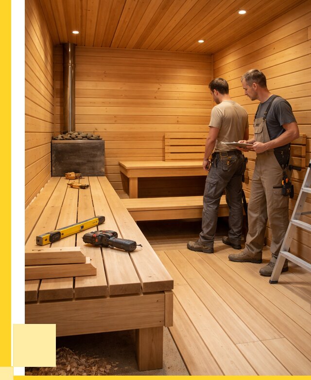 Отделка бань и саун в Салехарде по цене от 4817 р. | ЭриданСлх