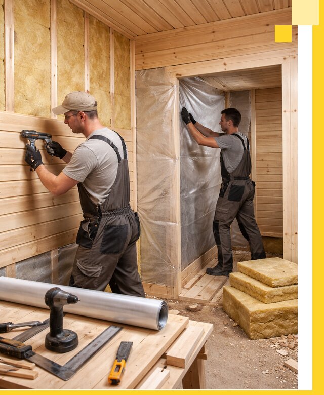 Бани под ключ в Салехарде с проектом и полным монтажом