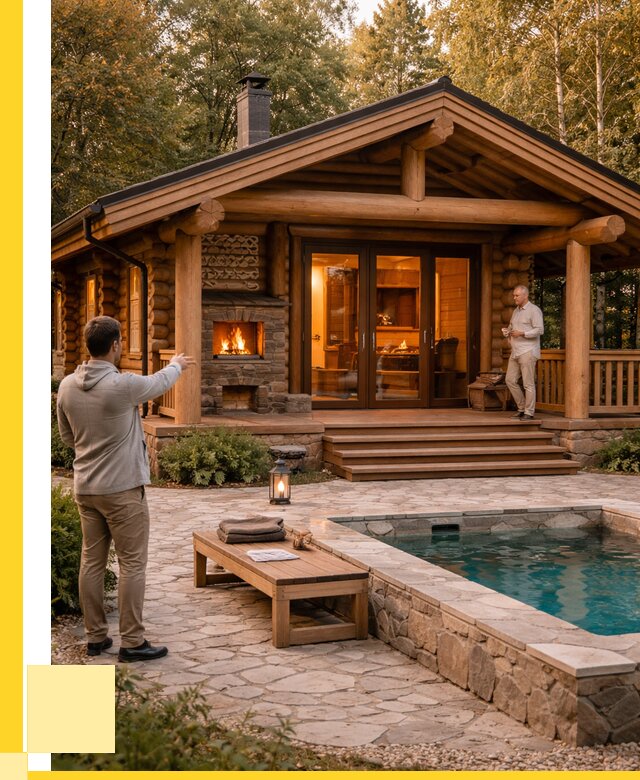 Проекты бань и хамам в Салехарде от 26760 р. | ЭриданСлх