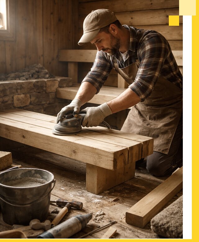 Ремонт бань под ключ в Салехарде с гарантией качества и сроков